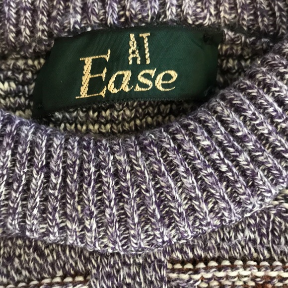 1990’s AT Ease Sweater Sz medium - Picture 3 of 3
